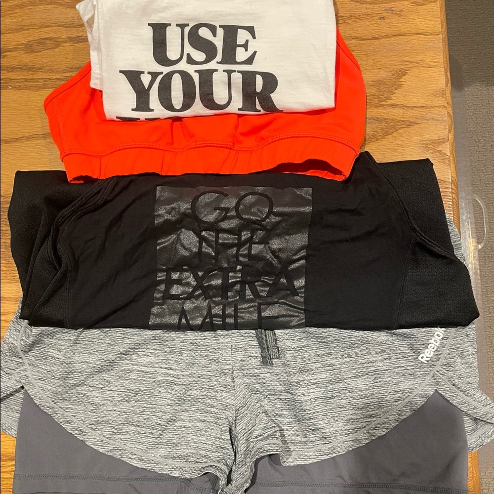 Four piece sport outfit